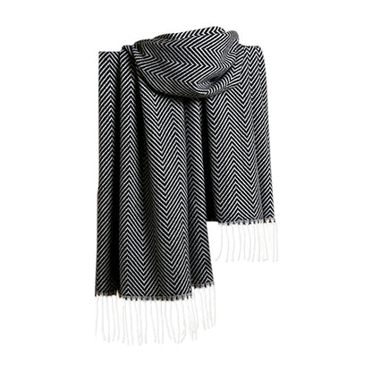 Lightweight Herringbone Scarf