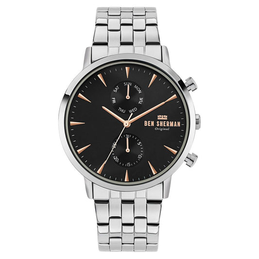 Ben Sherman Gray Stainless Steel Stainless Steel Watch