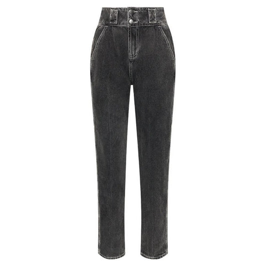 One Teaspoon Black Cotton Jeans & Pant
