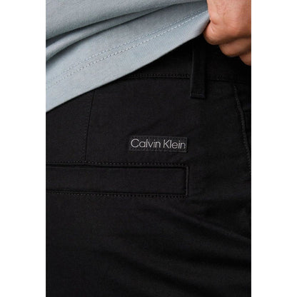 Calvin Klein Jeans Black Cotton Cotton Jeans & Pant