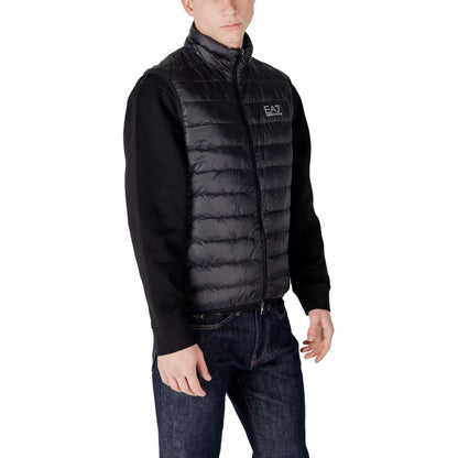 EA7 Emporio Armani Black Polyamide Jacket