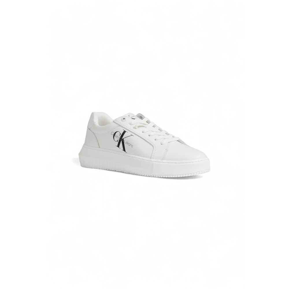 Calvin Klein White Leather Sneaker