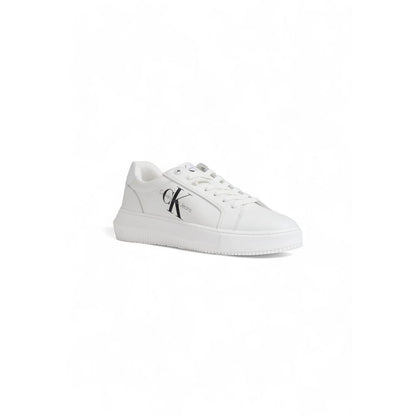 Calvin Klein White Leather Sneaker