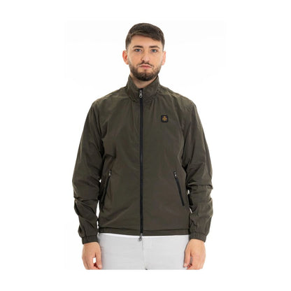 Refrigiwear Green Polyamide Men's Summer Jacket