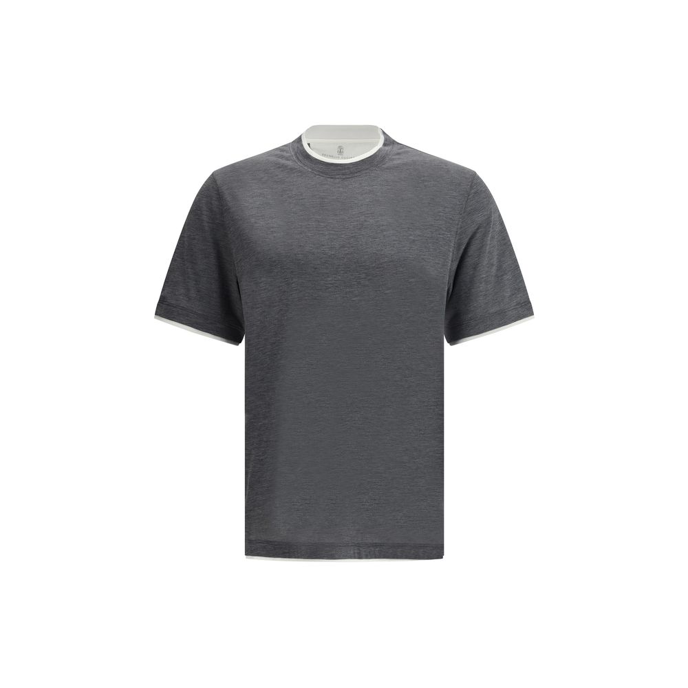 Brunello Cucinelli Silk T-Shirt