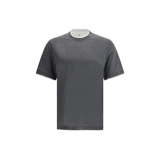 Brunello Cucinelli Silk T-Shirt