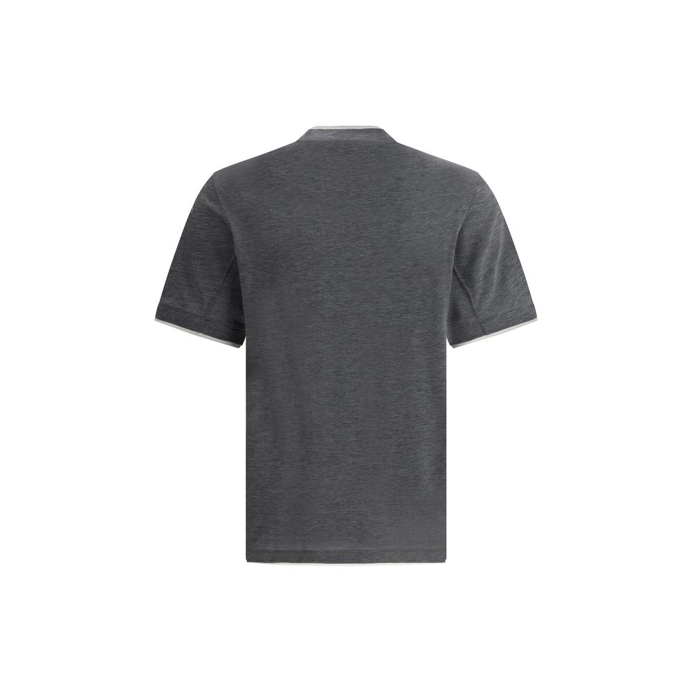 Brunello Cucinelli Silk T-Shirt