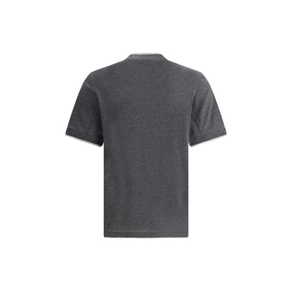 Brunello Cucinelli Silk T-Shirt