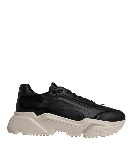 Dolce & Gabbana Black White Daymaster Low Top Sneakers Shoes