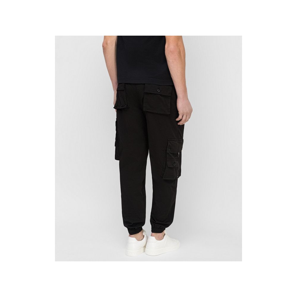 Dolce & Gabbana Black Cotton Jeans & Pant