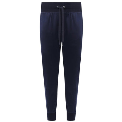 Dolce & Gabbana Blue Silk Jeans & Pant