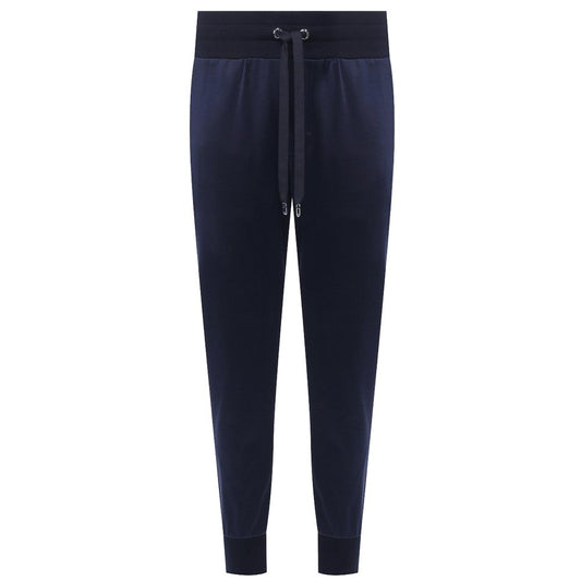 Dolce & Gabbana Blue Silk Jeans & Pant