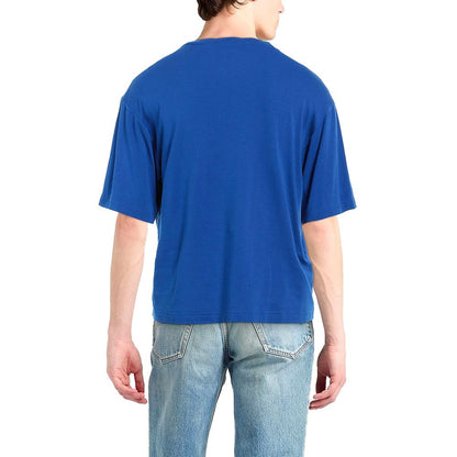 Dolce & Gabbana Blue Cotton T-Shirt