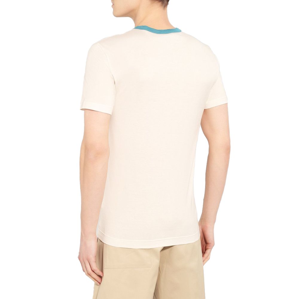 Dolce & Gabbana Beige Cotton T-Shirt