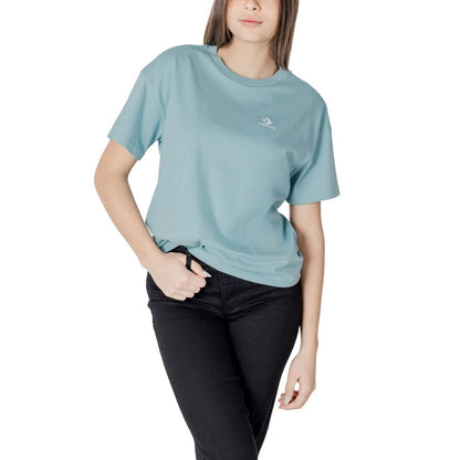 Converse Green Cotton Tops & T-Shirt