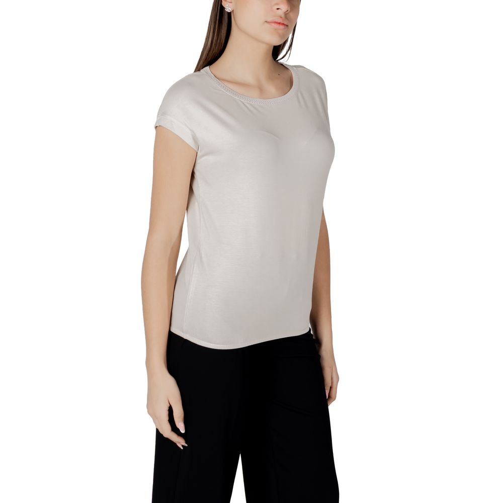 Street One Beige Viscose Tops & T-Shirt