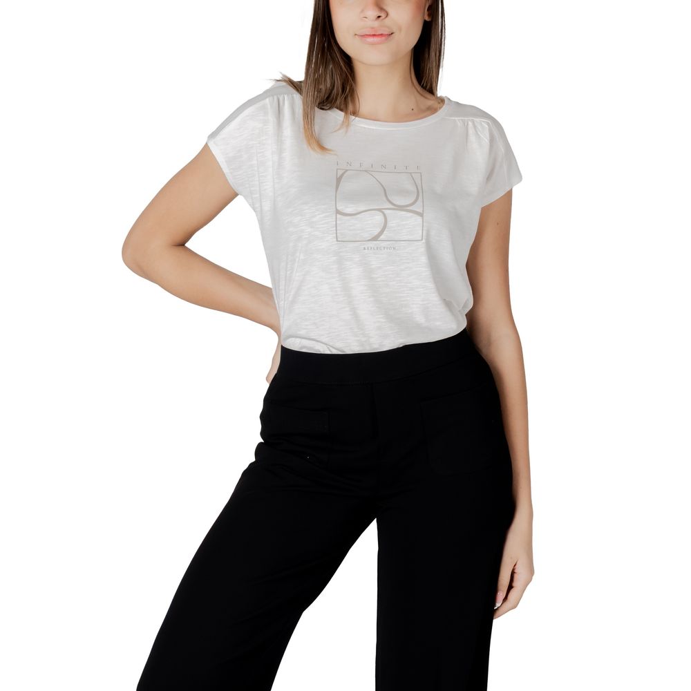 Street One White Cotton Tops & T-Shirt