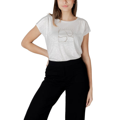 Street One White Cotton Tops & T-Shirt