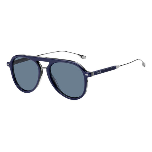 Hugo Boss Gray Acetate Sunglasses