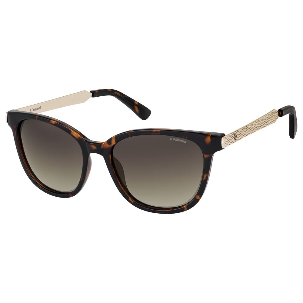Polaroid Brown Plastic Sunglasses