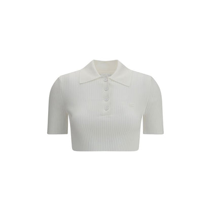 Courrėges Cropped Polo Shirt