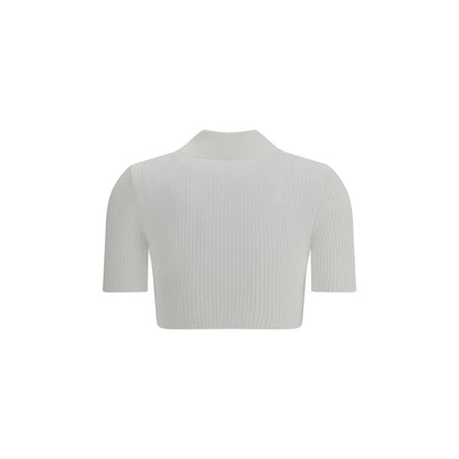 Courrėges Cropped Polo Shirt