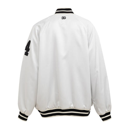Dolce & Gabbana White Polyester Jacket