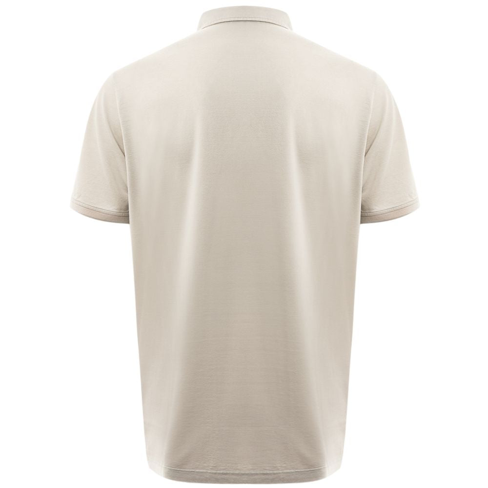 Loro Piana Gray Cotton Polo Shirt