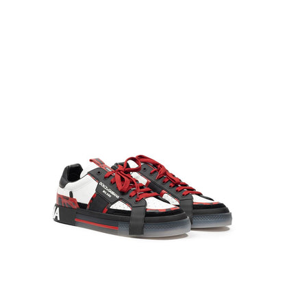 Dolce & Gabbana Multicolor Leather Sneaker