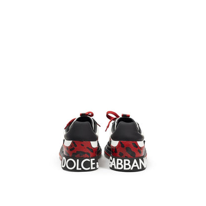 Dolce & Gabbana Multicolor Leather Sneaker