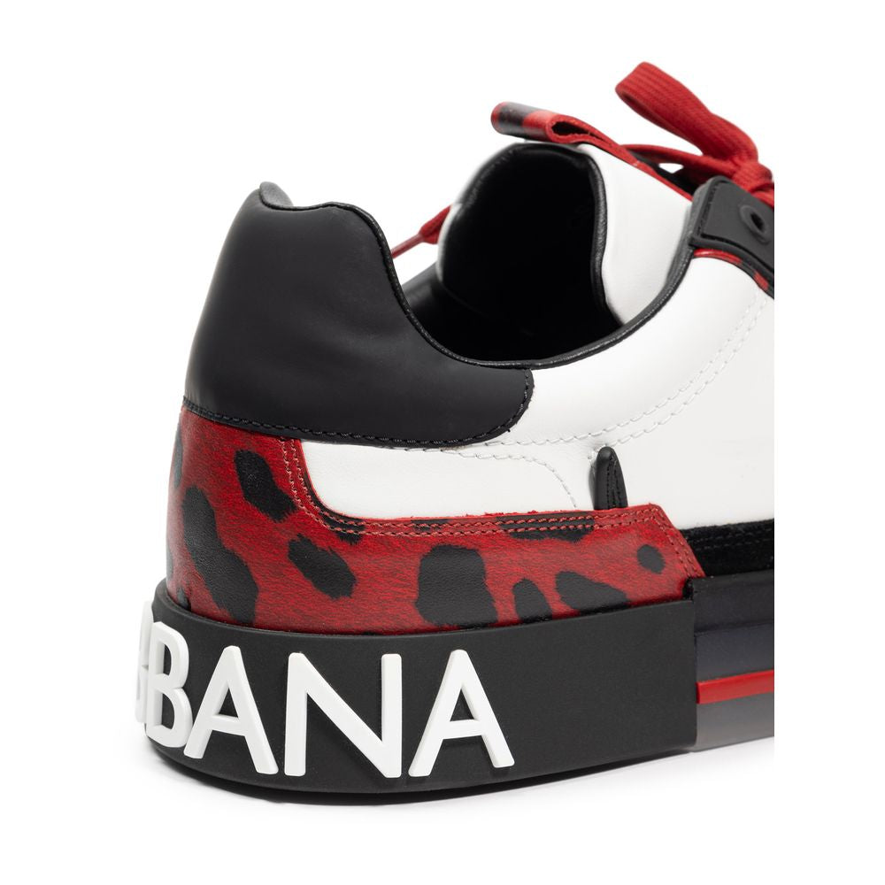 Dolce & Gabbana Multicolor Leather Sneaker