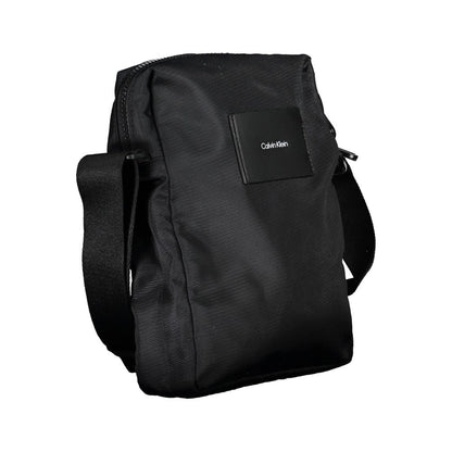 Calvin Klein Black Polyester Men Shoulder Bag