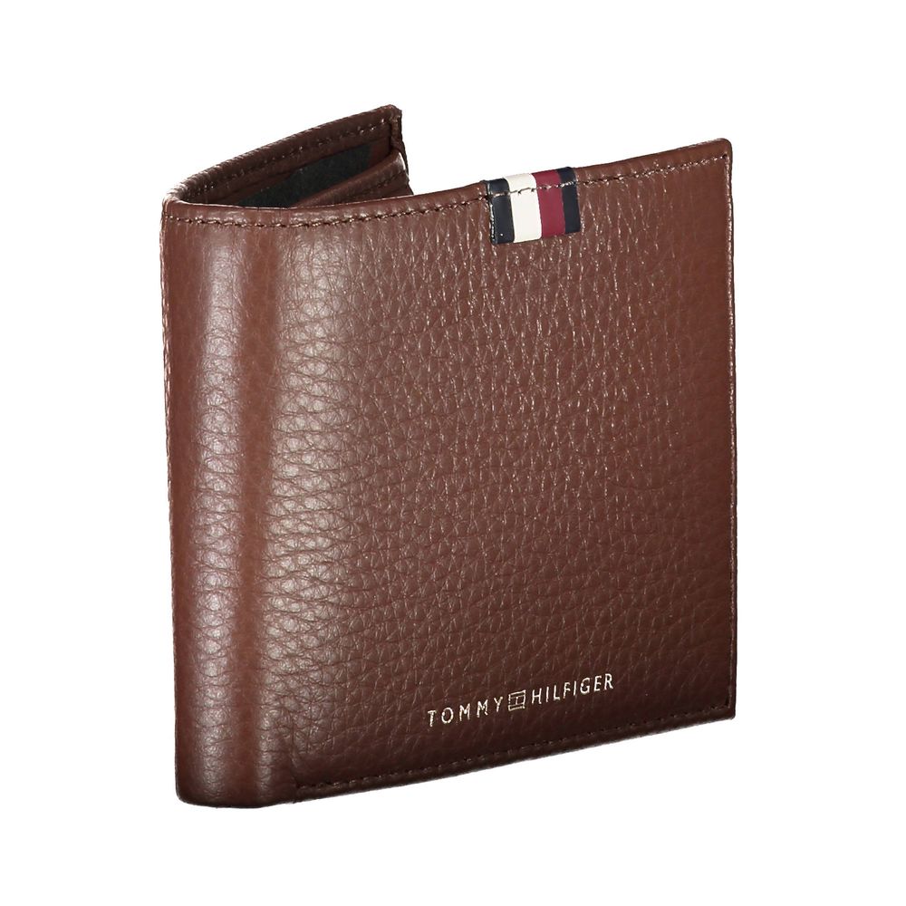 Tommy Hilfiger Brown Leather Men Wallet