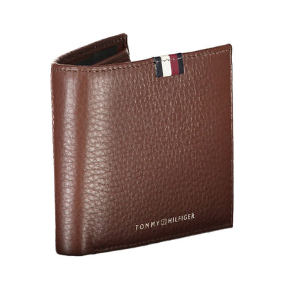 Tommy Hilfiger Brown Leather Men Wallet