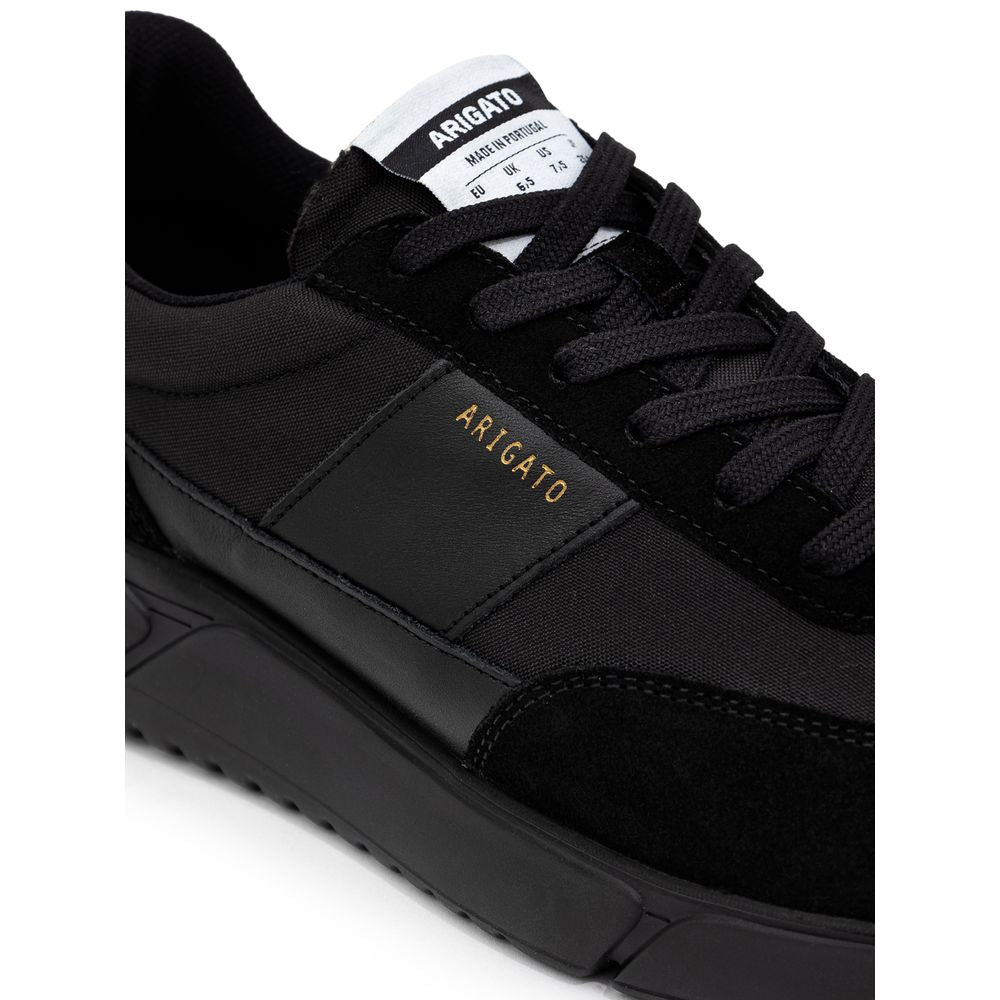 Axel Arigato Black Fabric And Leather Sneaker