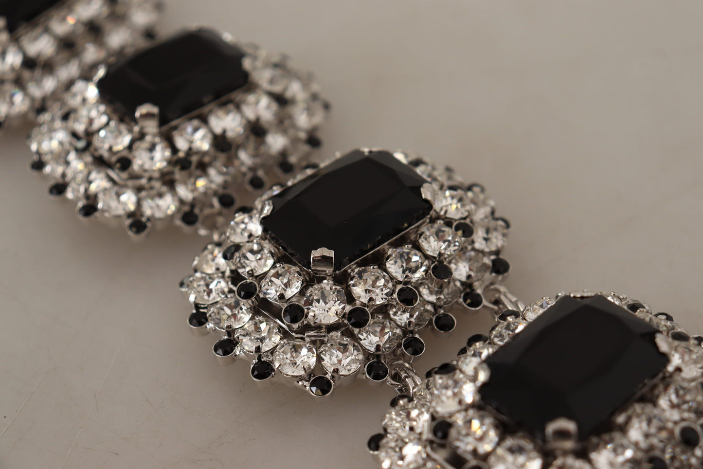 Dolce & Gabbana Elegant Crystal Choker Necklace
