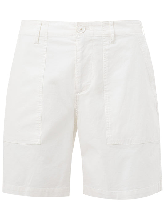 Armani Exchange Elegant White Bermuda Stretch Shorts