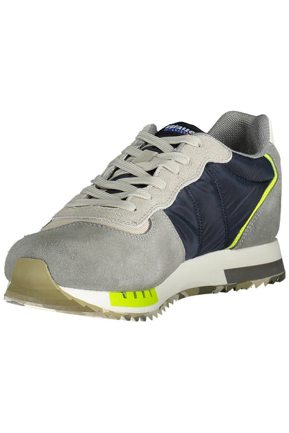 Blauer Blue Contrast Lace-up Sporty Sneakers