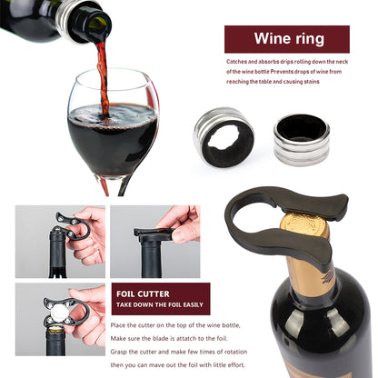 Luxury Wooden Chess &amp; Wine Gift Se