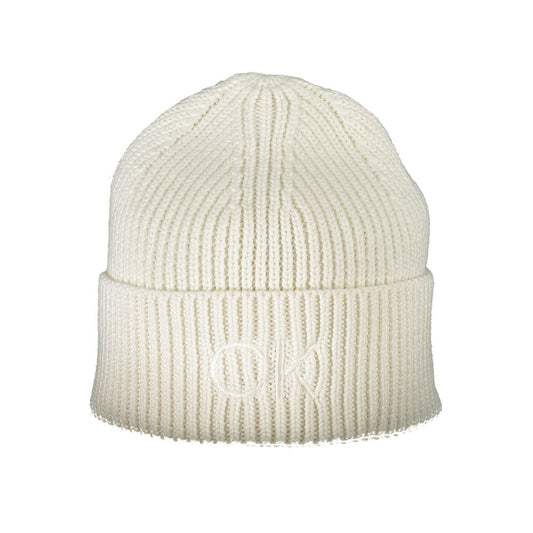 Calvin Klein Elegant Embroidered Organic Cotton Hat