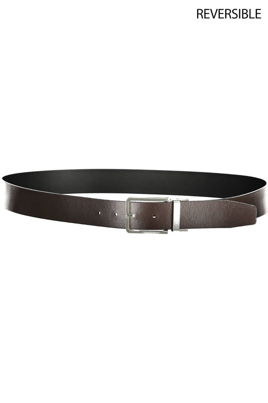 Calvin Klein Brown Leather Belt