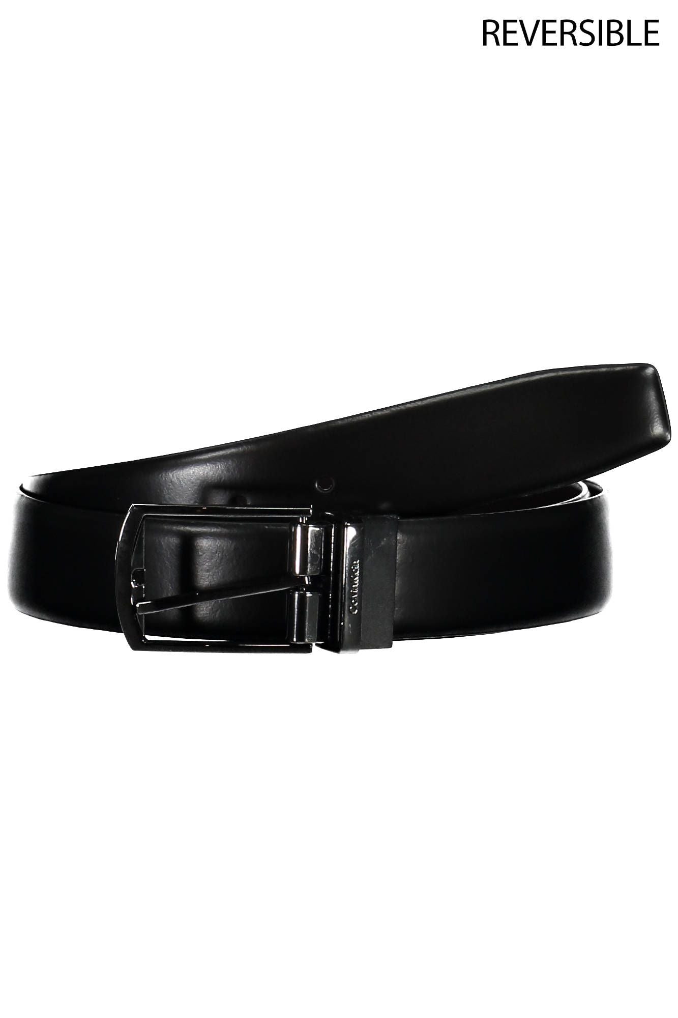 Calvin Klein Reversible Black Leather Belt