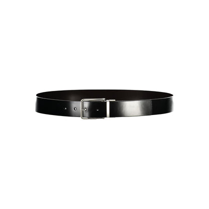 Calvin Klein Sleek Reversible Leather Belt - Black/Brown