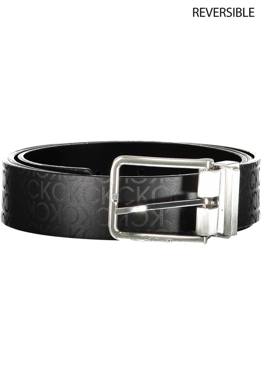 Calvin Klein Elegant Reversible Black Belt with Logo Detail