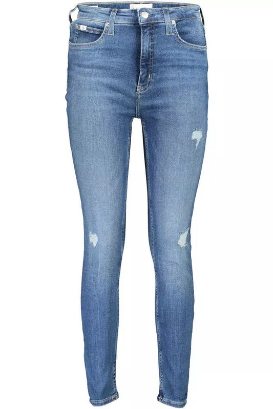 Calvin Klein Super Skinny Washed Effect Jeans