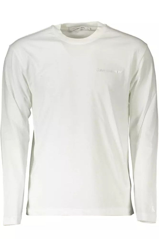 Calvin Klein White Cotton T-Shirt