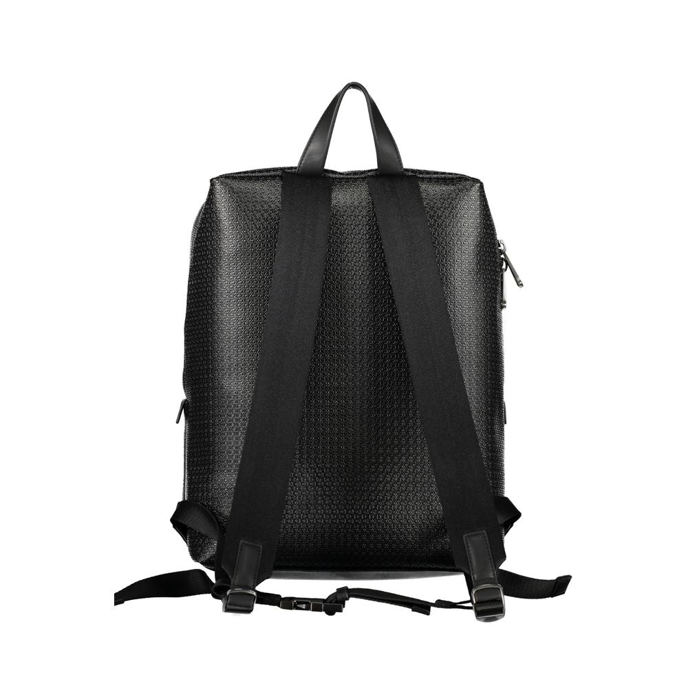 Calvin Klein Sleek Urban Traveler Backpack in Black