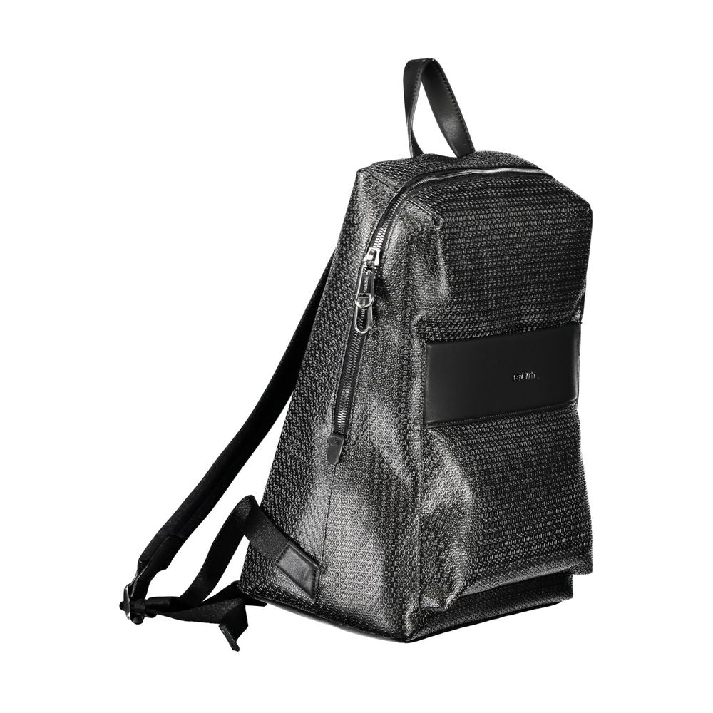Calvin Klein Sleek Urban Traveler Backpack in Black