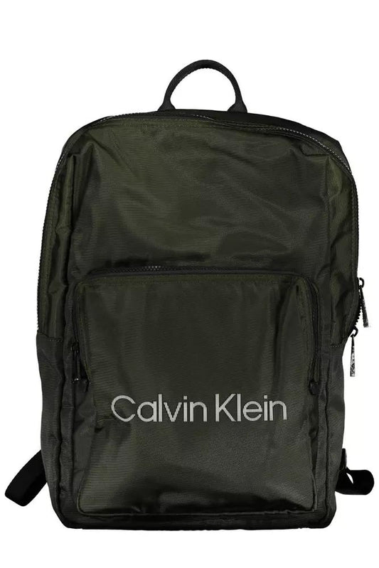 Calvin Klein Green Polyester Backpack