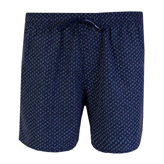 Armani Exchange Elegant Micro Print Swim Shorts